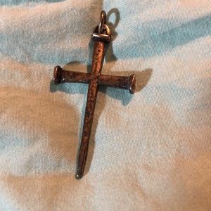 James Avery nail pendant